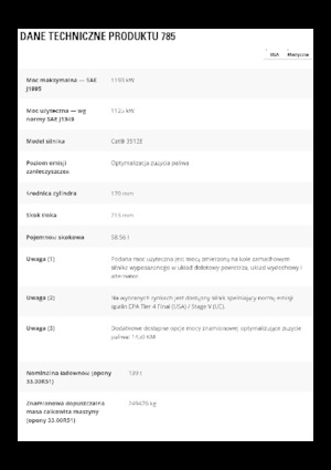 Muldenkipper-SKW Caterpillar 785