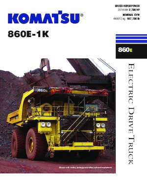 Muldenkipper-SKW Komatsu 860E-1K