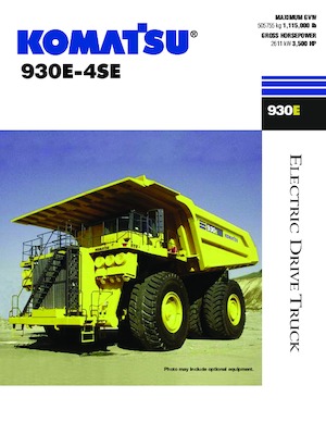 Muldenkipper-SKW Komatsu 930E-4SE 