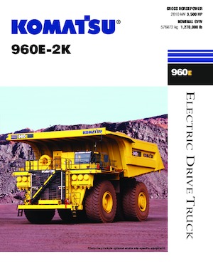Muldenkipper-SKW Komatsu 960E-2K