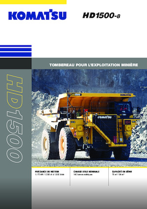 Muldenkipper-SKW Komatsu HD1500-8