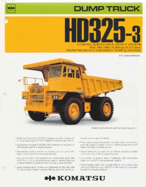 Muldenkipper-SKW Komatsu HD180-4