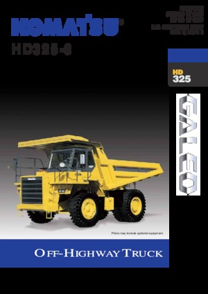 Muldenkipper-SKW Komatsu HD325-6