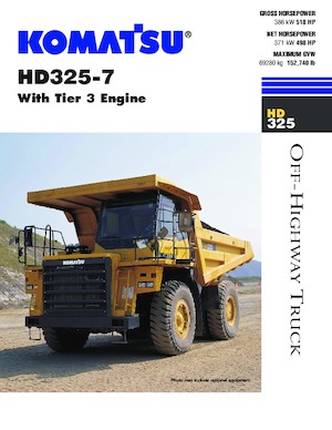 Muldenkipper-SKW Komatsu HD325-7