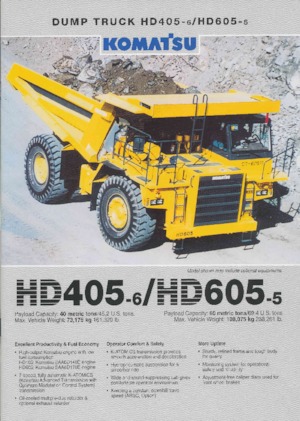 Muldenkipper-SKW Komatsu HD405-6