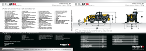 Teleskopen starr Haulotte HTL4014