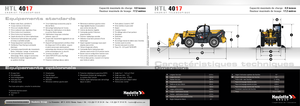 Teleskopen starr Haulotte HTL4017