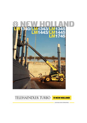 Teleskopen starr New Holland LM 1745 turbo