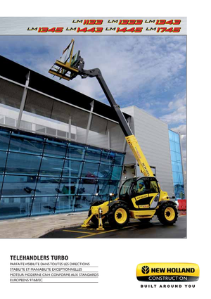 Teleskopen starr New Holland LM 1333 turbo