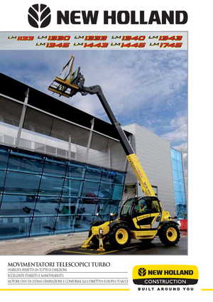 Teleskopen starr New Holland LM 1333 turbo