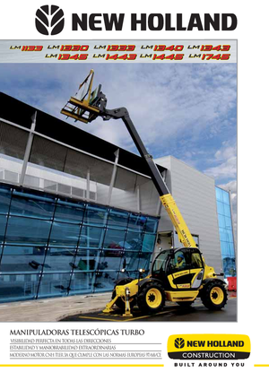 Teleskopen starr New Holland LM 1333 turbo