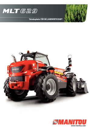 Teleskopen starr Manitou MLT 629 24