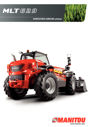 Teleskopen starr Manitou MLT 629 24