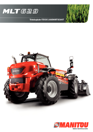 Teleskopen starr Manitou MLT 629 24