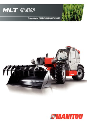 Teleskopen starr Manitou MLT 840-137 PS