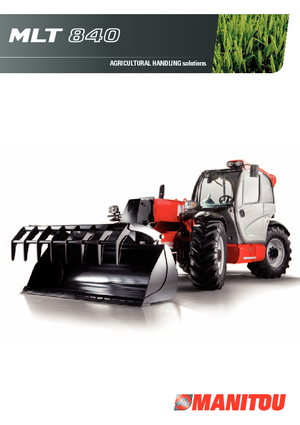 Teleskopen starr Manitou MLT 840-137 PS