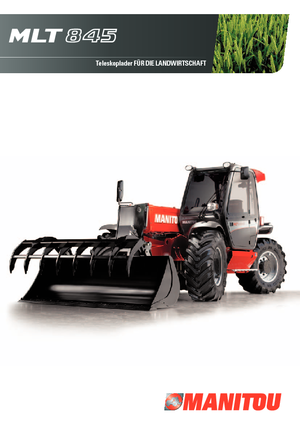 Teleskopen starr Manitou MLT 845-120 LSU