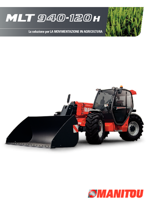 Teleskopen starr Manitou MLT 940-120 H LSU