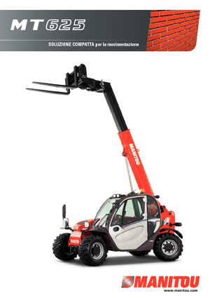 Teleskopen starr Manitou MT 625 T