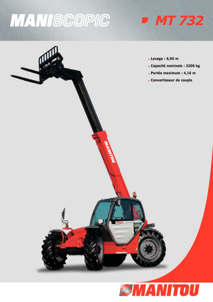 Teleskopen starr Manitou MT 732