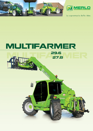 Teleskopen starr Merlo Multifarmer 29.6