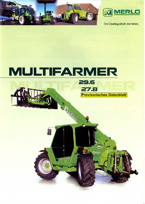 Teleskopen starr Merlo Multifarmer 27.8