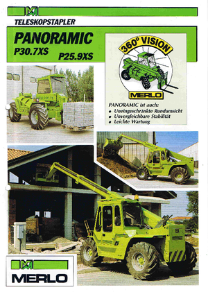 Teleskopen starr Merlo P 30.7 XS