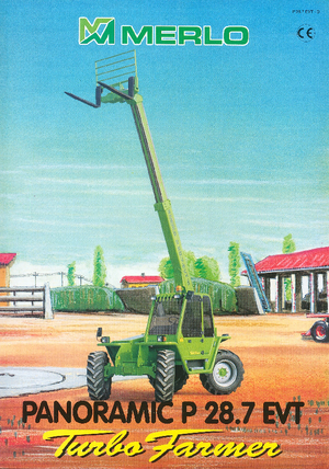 Teleskopen starr Merlo P 28.7 EVT