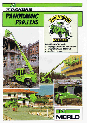 Teleskopen starr Merlo P 30.11 XS