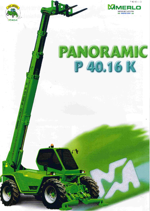 Teleskopen starr Merlo P 40.16 K