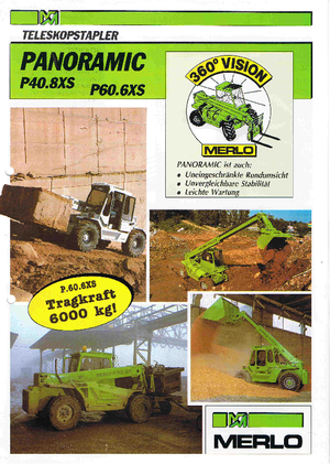 Teleskopen starr Merlo P 60.6 XS