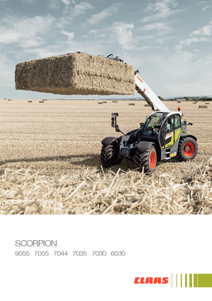 Teleskopen starr Claas Scorpion 7044