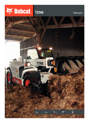 Teleskopen starr Bobcat T 2566