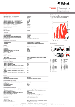 Teleskopen starr Bobcat T 40170