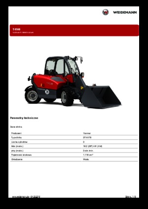 Teleskopen starr Weidemann T4108