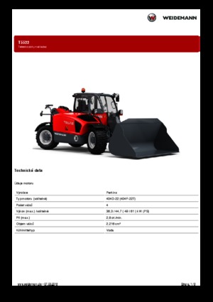 Teleskopen starr Weidemann T5522