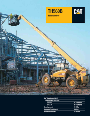 Teleskopen starr Caterpillar TH 560 B