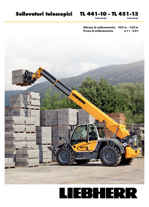 Teleskopen starr Liebherr TL 451-13