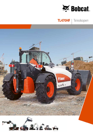 Teleskopen starr Bobcat TL 470 HF