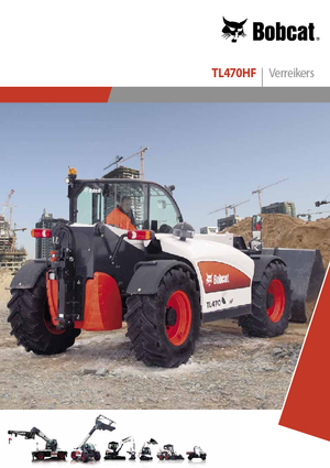 Teleskopen starr Bobcat TL 470 HF