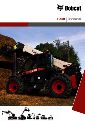 Teleskopen starr Bobcat TL470 Agri