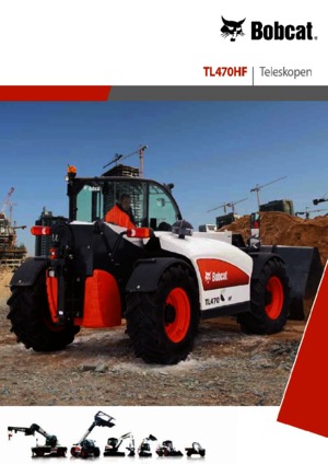 Teleskopen starr Bobcat TL470HF Agri