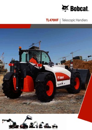 Teleskopen starr Bobcat TL470HF Agri