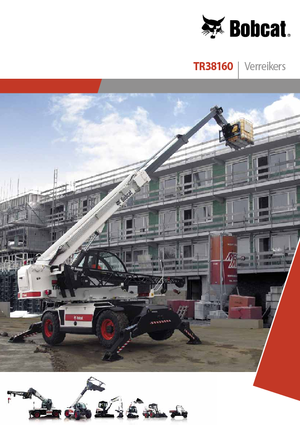 Teleskopen mit Oberwagen Bobcat TR38160