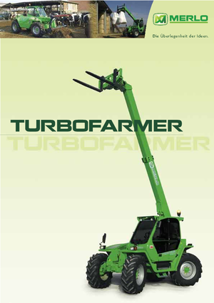 Teleskopen starr Merlo Turbofarmer P 41.7 Top