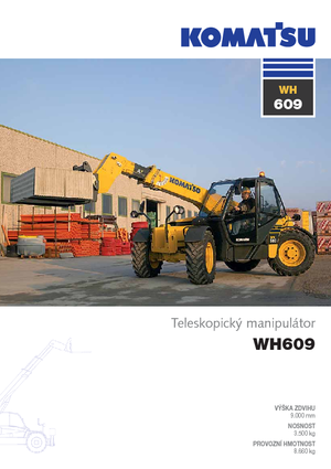 Teleskopen starr Komatsu WH609