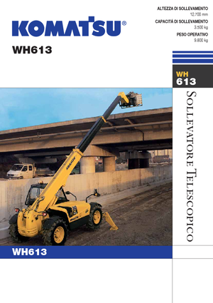 Teleskopen starr Komatsu WH613