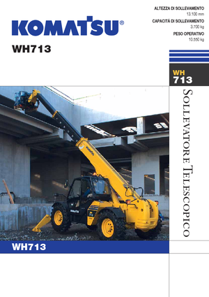 Teleskopen starr Komatsu WH713