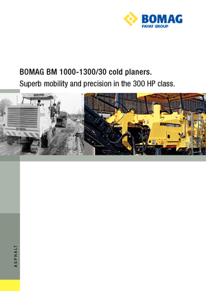 Straßenfräsen Bomag BM 1300/30
