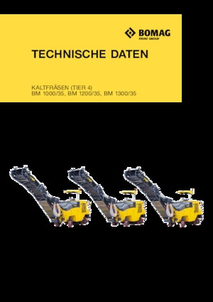 Straßenfräsen Bomag BM 1000/35